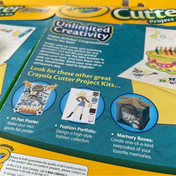 🖍 NEW Crayola DIY Pop-Up Cards | Cutter Project Kit | Arts & Crafts 4 Kids - Picture 4 of 4